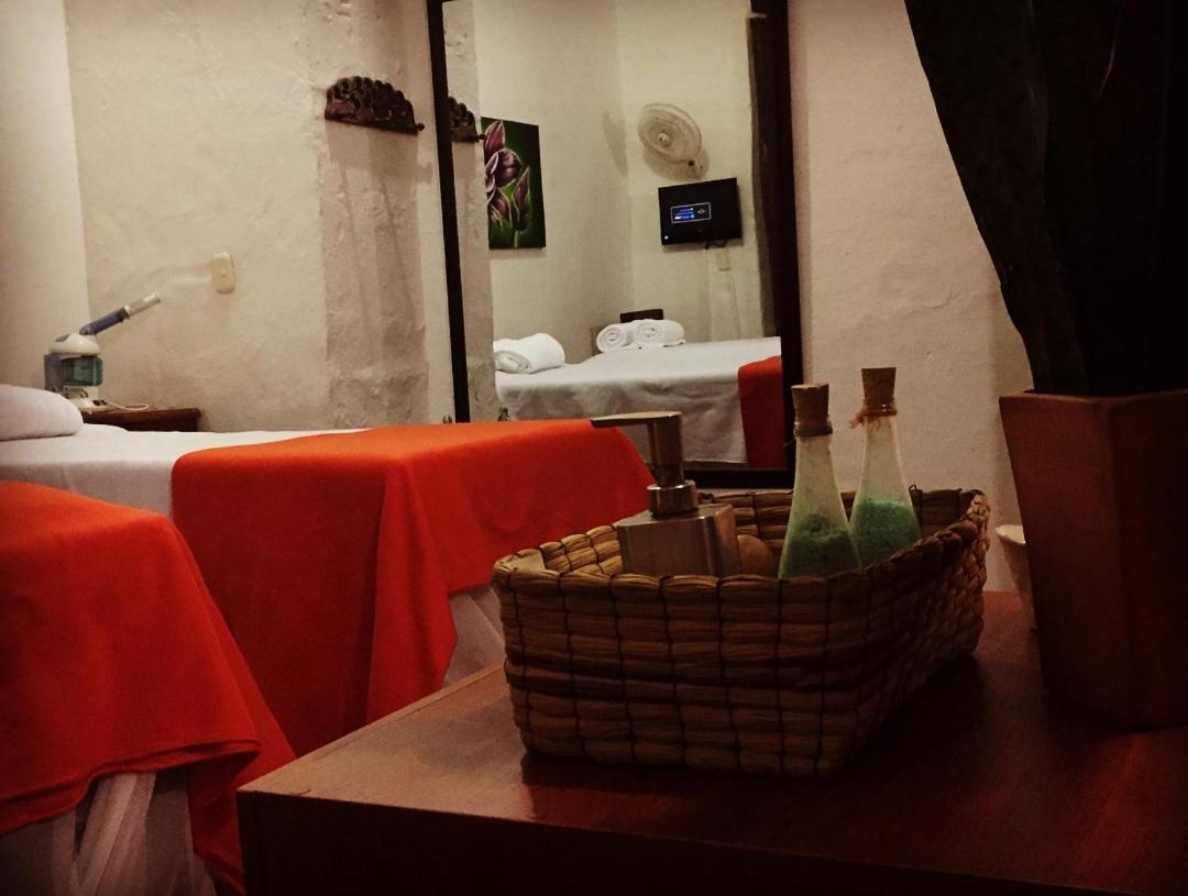 La Serrana Hostal Spa 소코로 외부 사진