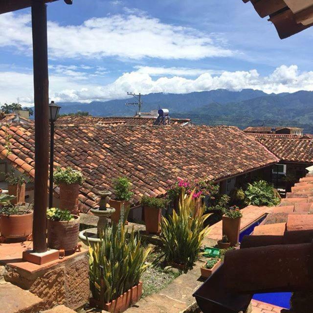 La Serrana Hostal Spa 소코로 외부 사진