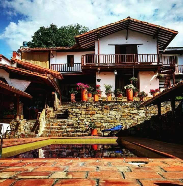 La Serrana Hostal Spa 소코로 외부 사진